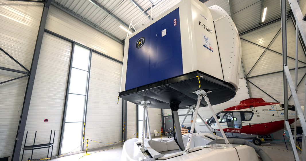 New To Market Thales AS350 B3+ Simulator